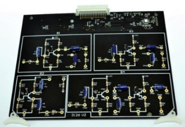 Experimentální karta- Bipolární a FET tranzistorové zesilovače