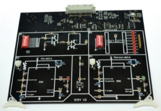 Experimentální karta- 555, ADC a DAC obvody