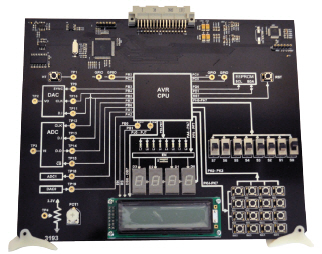 Experimentální karta- Úvod do 16bitových mikrokontrolérů s AVR