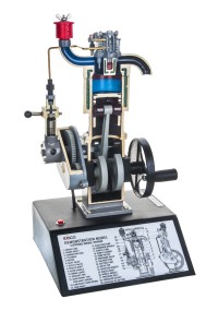 Model čtyřdobého dieslového motoru