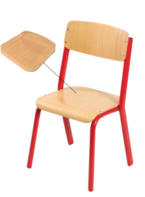 Židle žákovská KAPA s protiskluznými prvky