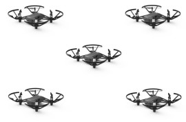 Sada 5ks programovatelných dronů pro školy